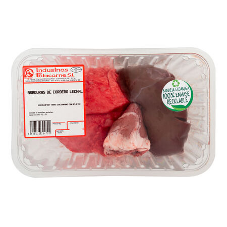 Asadura de cordero lechal 360g
