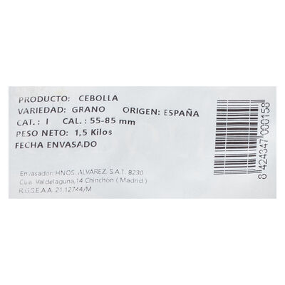 Cebolla malla 1,5kg
