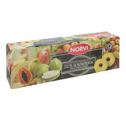 Coctel de frutas Norvi pack 3 tropical