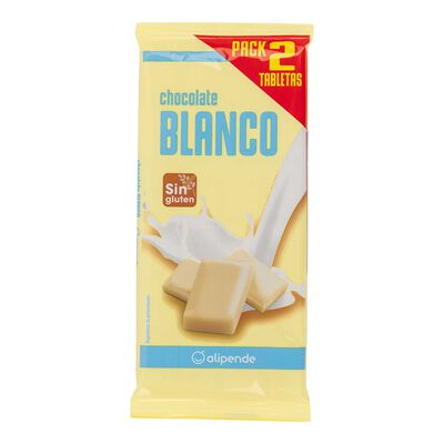 Chocolate blanco sin gluten Alipende pack-2