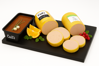 Lote: 150g. Mousse Pato+ 150g Mousse Pato Manzana+150g Pate Cuits Cebolla Carameliza