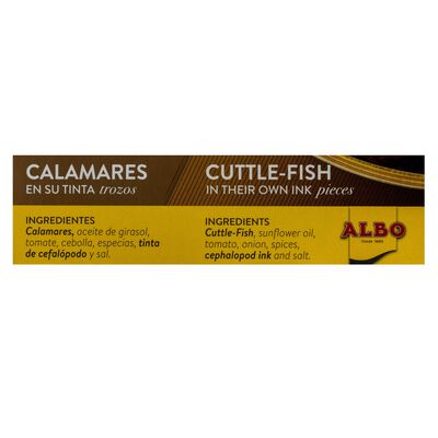 Calamar Albo 72g en su tinta