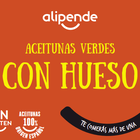Aceitunas verdes con hueso Alipende 500g