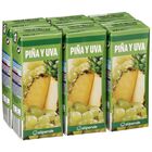 Zumo de piña y uva Alipende pack 6