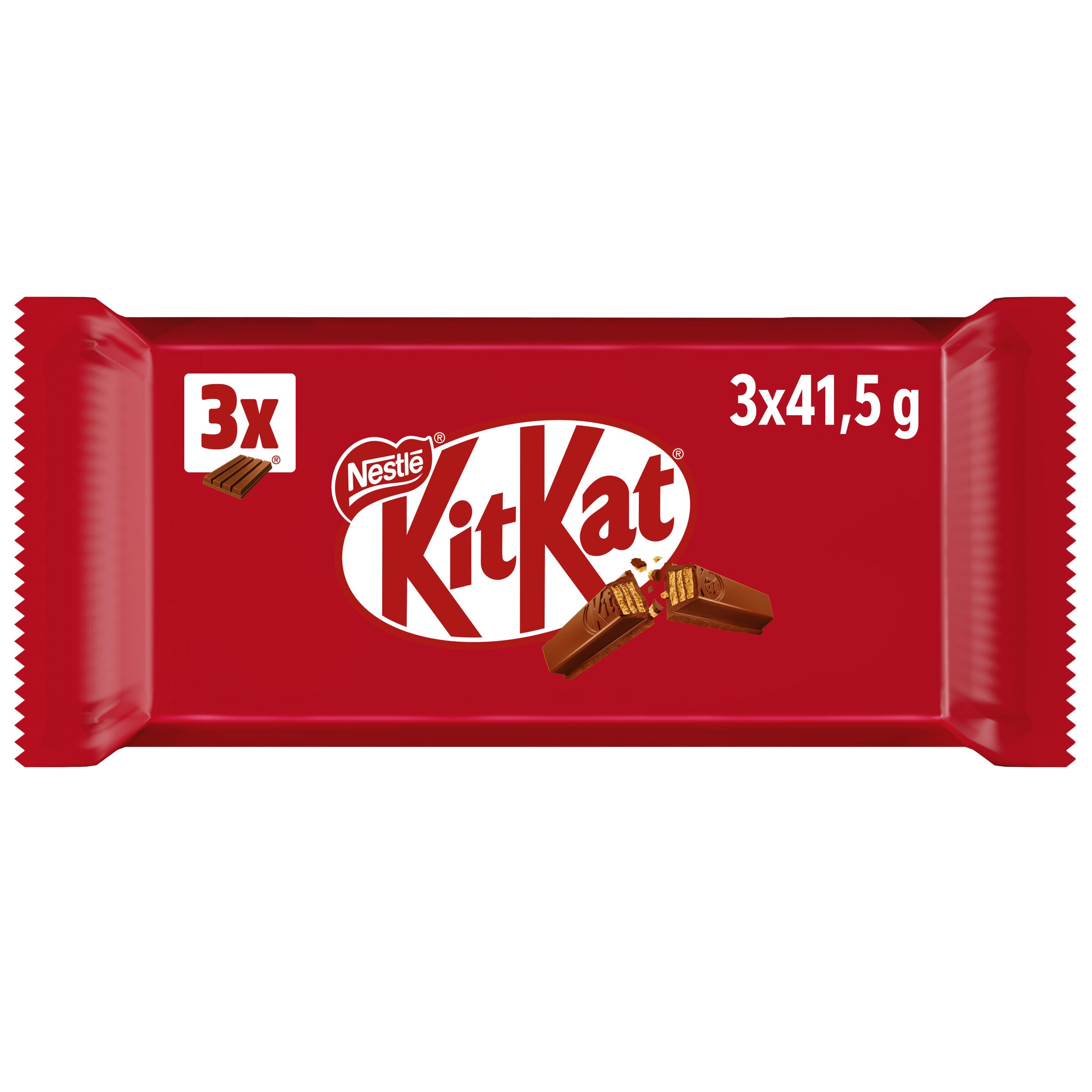 Chocolatina kit kat pack 3