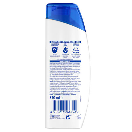 Champú H&S 330 ml Nutre&Cuida