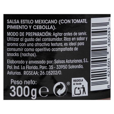 Salsa Alipende 300g mexicana