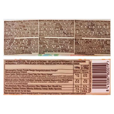 Pan Sottile Dulcesol 310g con cereales y semillas