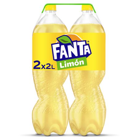 Refresco limón Fanta botella 2l pack 2