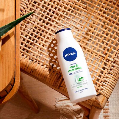 Crema corporal Nivea 400 ml Alore vera