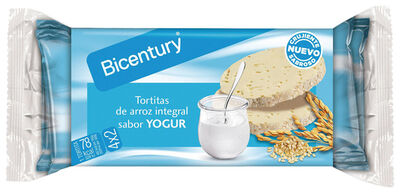 TORTITAS DE ARROZ INTEGRAL BICENTURY 130G YOGUR