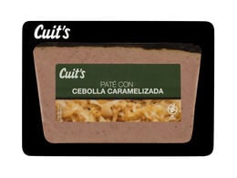 Paté con cebolla caramelizada Cuit'S bloc 125g