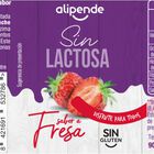 Leche fermentada sin lactosa Alipende pack 4 125g fresa
