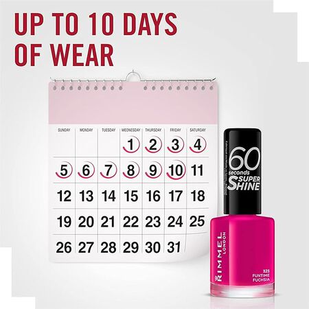 Maquillaje pintauñas Rimmel 60 seconds 323 shine
