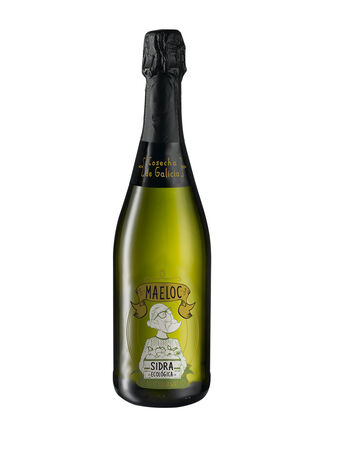 Sidra Ecol&oacute;gica Extra Maeloc botella de 75 cl