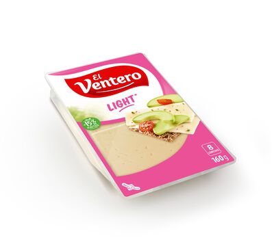 Queso tierno en lonchas light El Ventero 160g
