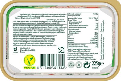 Materia grasa vegetal Pro-Activ para untar sabor mantequilla