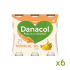 Bebida láctea Danacol colesterol pack 6 tropical
