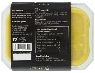 Ajo arriero Eladio 450g
