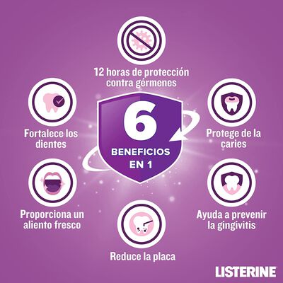 Enjuague bucal Listerine 500ml Cuidado Total