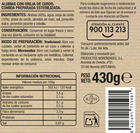 Alubia sin gluten Alipende 430g con oreja