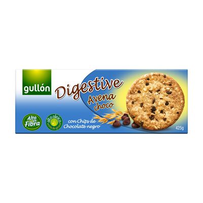Galleta digestive con avena y chocolate negro Gull&oacute;n 425g