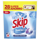 Detergente en capsulas skip limpieza profunda 28 lavados