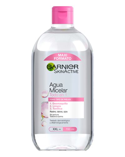 Agua micelar Garnier Skin Active 700 ml Formato Maxi 