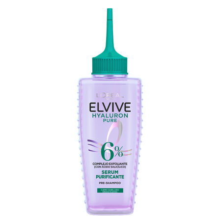Serum Hialuronico Pure L'Oréal Paris Elvive Para Cabello Graso 102 ml