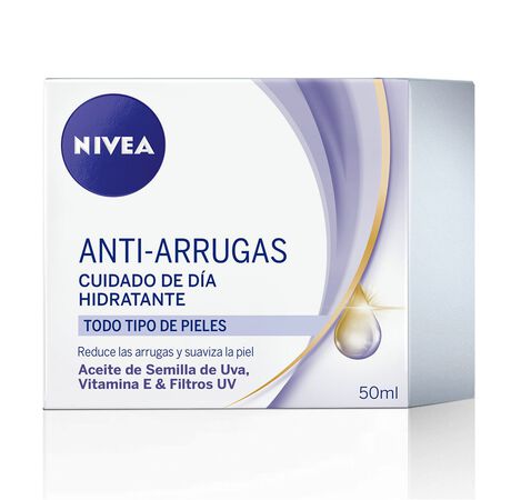 Crema facial de día Nivea visage 50ml antiarrugas