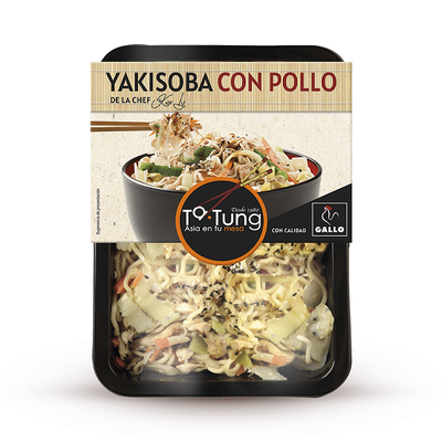 Fideos de pollo Yakisoba Ta Tung 300g