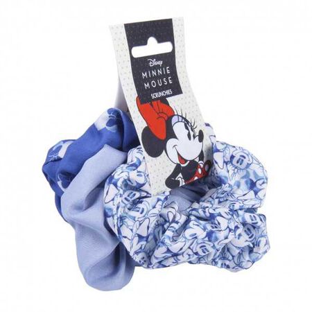 Coletero tela Minnie 3 unidades azul