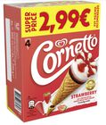 Helado Cornetto Frigo Fresa 4u