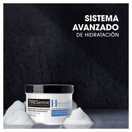 Mascarilla capilar hidratante Tresemmé 500ml cabellos secos o dañados