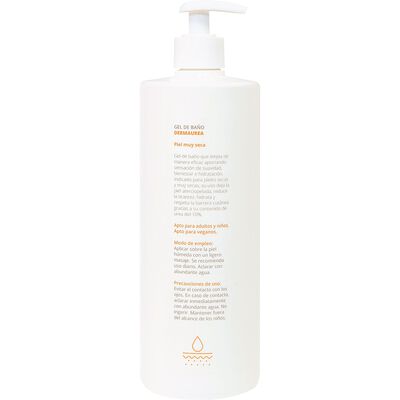 Gel de ba&ntilde;o Natturu 750 ml Dermaurea Piel Seca