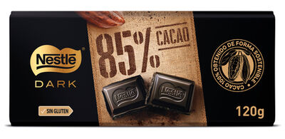 Chocolate negro 85% de cacao Nestl&eacute; 120g