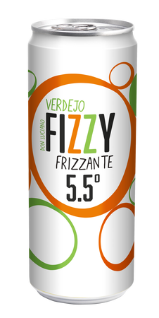 Vino blanco espumoso verdejo Fizzy 33cl