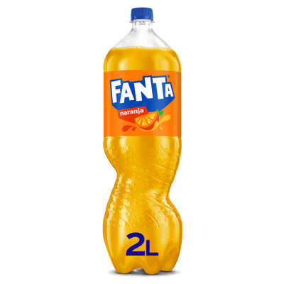 Refresco naranja Fanta botella 2l