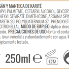 Crema corporal Bodyplus 250ml con aceite de argán