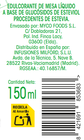 Edulcorante stevia liquido Alipende 150 ml