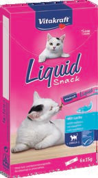 Snack gato Vitakraft líquido 6 unidades