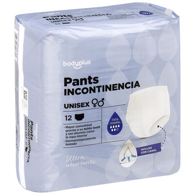 Pants de incontinencia unisex Bodyplus talla mediana