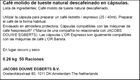 C&aacute;psulas de caf&eacute; espresso descafeinado intensidad 9 compatible con Nespresso L'or 50 c&aacute;psulas