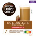 Café descafeinado leche nescafé Dolce Gusto 16 cápsulas