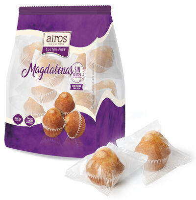 Magdalena Airos 210g sin gluten