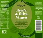 Aceite de oliva virgen Alipende 1l