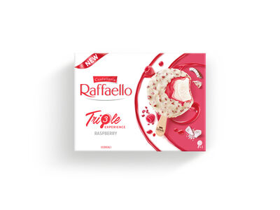 Helado Ferrero Rocher 3 uds Raffaello frambuesa