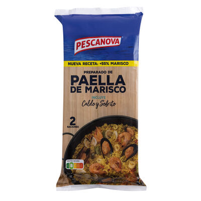 Preparado de paella de marisco Pescanova 400g