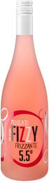 Vino rosado espumoso Fizzy moscato