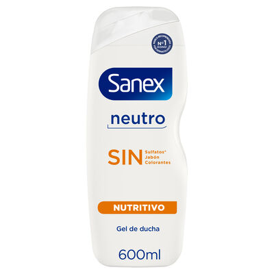 Gel de Ducha Sanex Neutro Nutritivo piel seca 600 ml